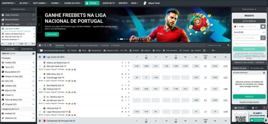 Apostas Desportivas Planbet Portugal